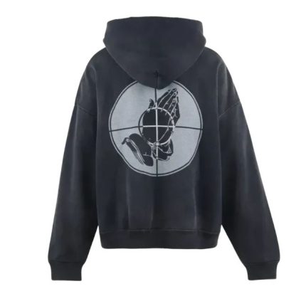 Black Fear of God x Saint Mxxxxxx Hoodie