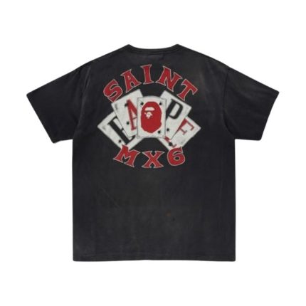 Bape x Saint Mxxxxxx Guns Tee