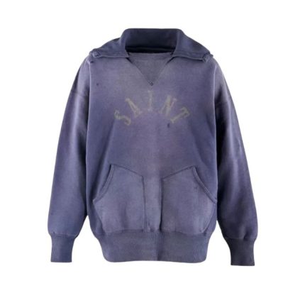 Purple Saint Michael x Fujiwara Hoodie