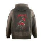 Saint Michael graphic hoodie