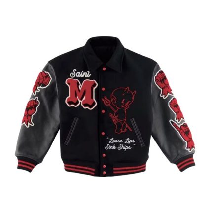 Saint Mxxxxxx Devil Varsity Jacket