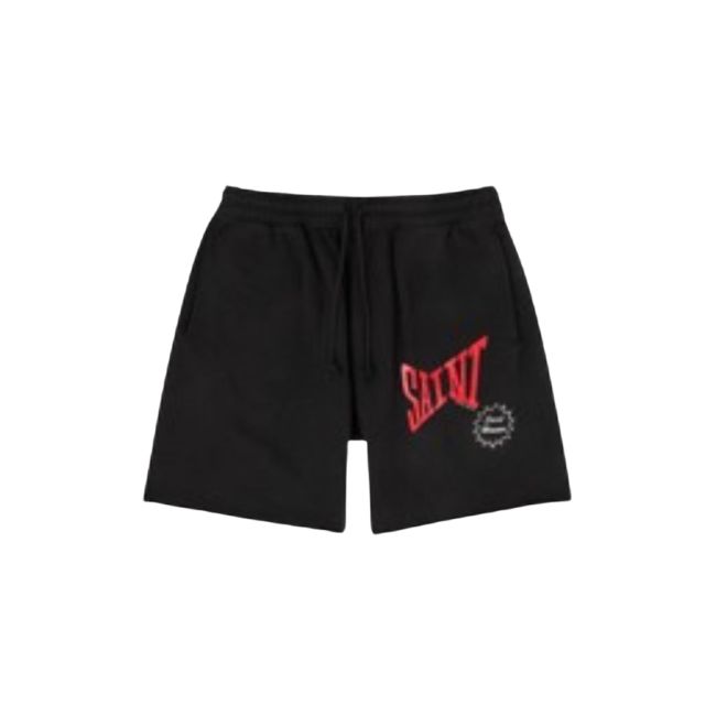 SAINT MXXXXXX Logo-print cotton shorts SAINT MXXXXXX Logo-print cotton shorts