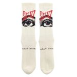 Saint Mxxxxxx Eye Socks Ecru