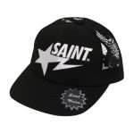 Saint Premium Black Trucker Cap