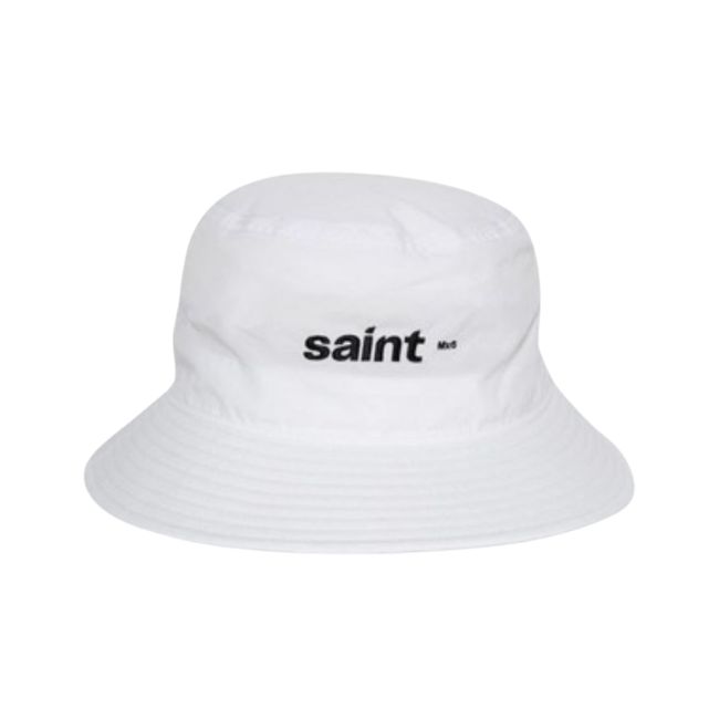 Saint Michael Saint Bucket Hat White Saint Michael Saint Bucket Hat White