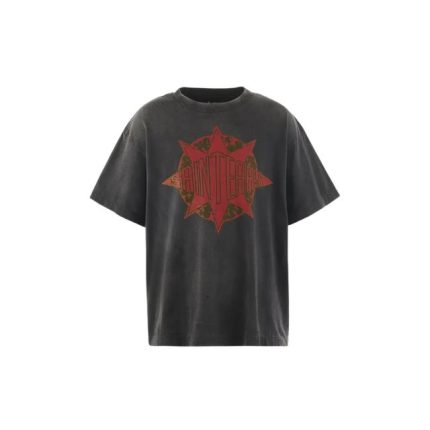 Black Denim Tears X Saint Mxxxxxx Saint Tears Short Sleeve T-Shirt