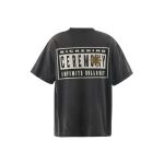 Black Denim Tears X Saint Mxxxxxx Saint Tears Short Sleeve T-Shirt