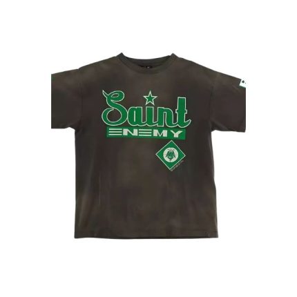 Black/Green Saint Shirt Saint Enemy
