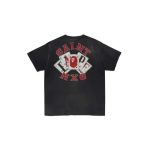 Charcoal BAPE x Saint Mx Guns Tee