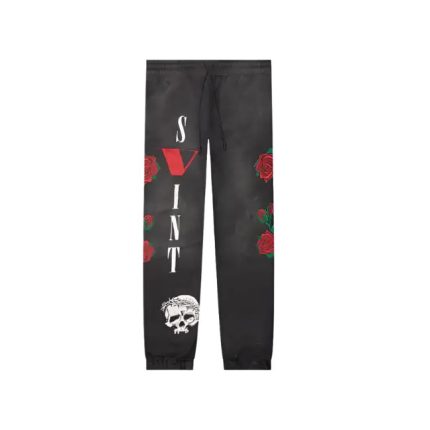Black Saint Michael X Vlone Sweatpants