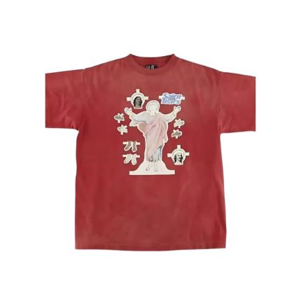 Red Saint Michaels Tears T Shirt