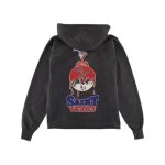 Saint Mxxxxxx x Denim Tears Holy Grail Hoodie Vintage Black