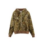 ST MICHAEL BAPE ZIP-UP HOODIE