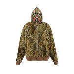 ST MICHAEL BAPE ZIP-UP HOODIE