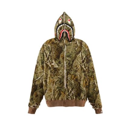 ST MICHAEL BAPE ZIP-UP HOODIE