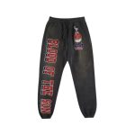Saint Mxxxxxx x Denim Tears Holy Grail Sweatpants Vintage Black