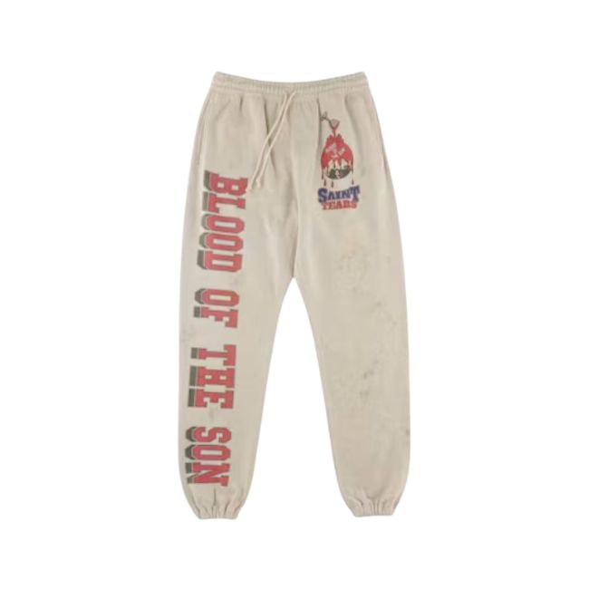 Saint Mxxxxxx x Denim Tears Holy Grail Sweatpants Vintage Grey Saint Mxxxxxx x Denim Tears Holy Grail Sweatpants Vintage Grey
