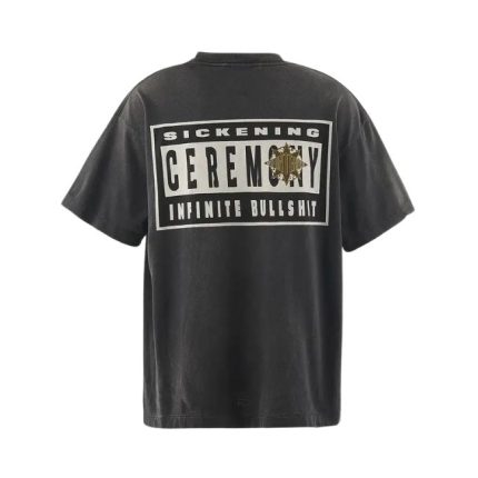 Black Denim Tears X Saint Michael T shirt