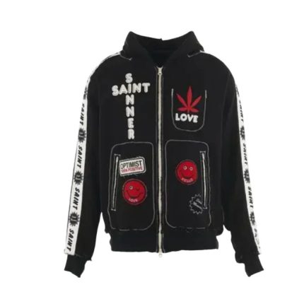 Saint A Love Knit Zip-up Hoodie