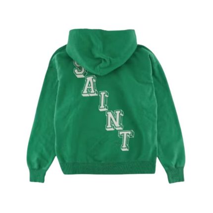 Saint Mxxxxxx Angel Hoodie Vintage Green