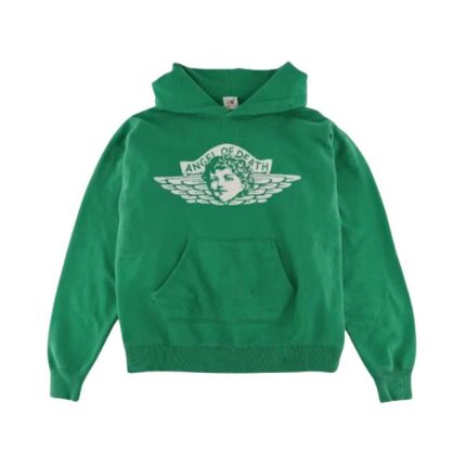 Saint Mxxxxxx Angel Hoodie Vintage Green