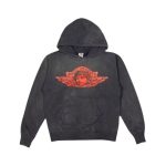 Saint Michael Angel Hoodie Black
