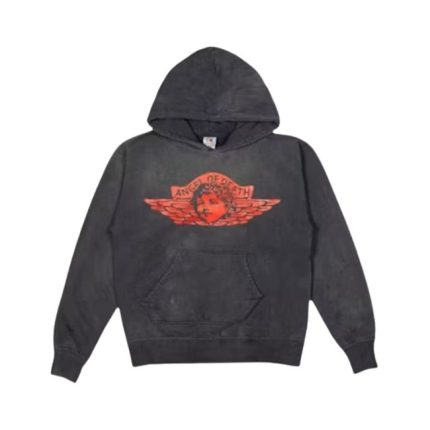 Saint Michael Angel Hoodie Black